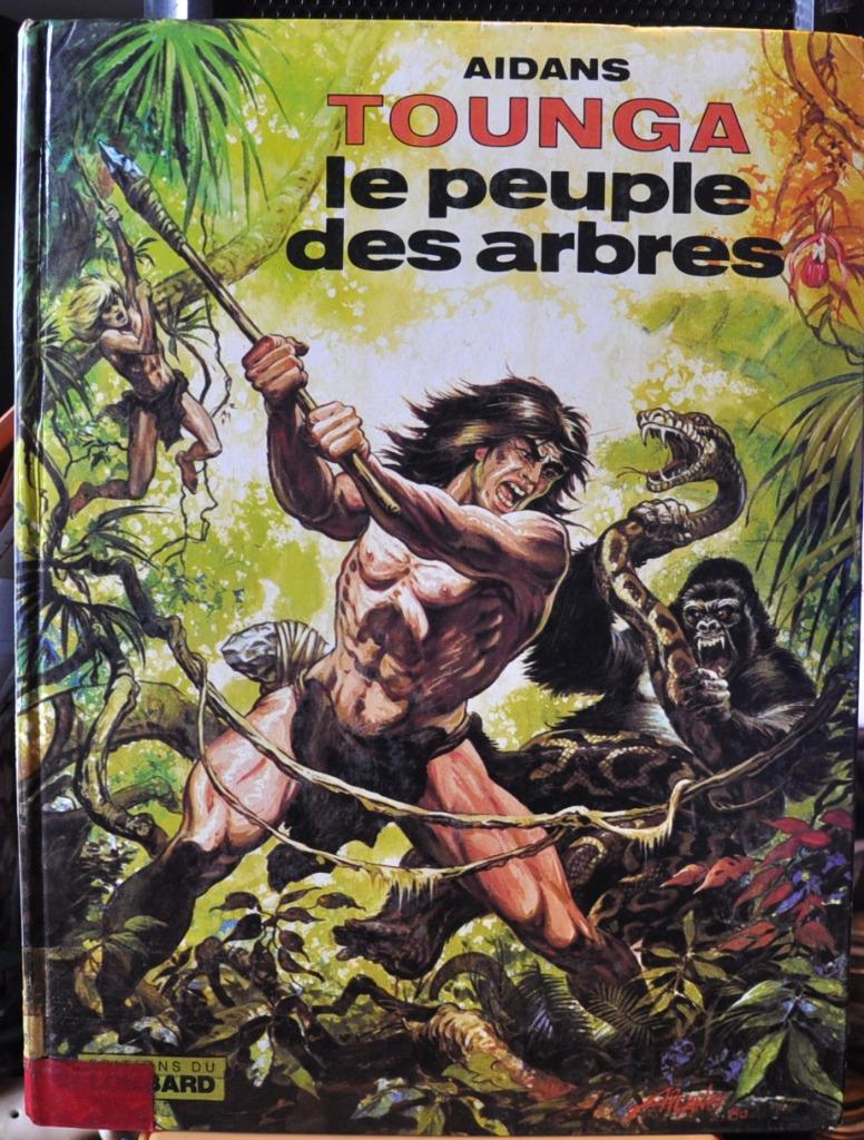 livre bd tounga le peuple des arbres (x2083), Enlèvement ou Envoi, Une BD, Utilisé, Aidans