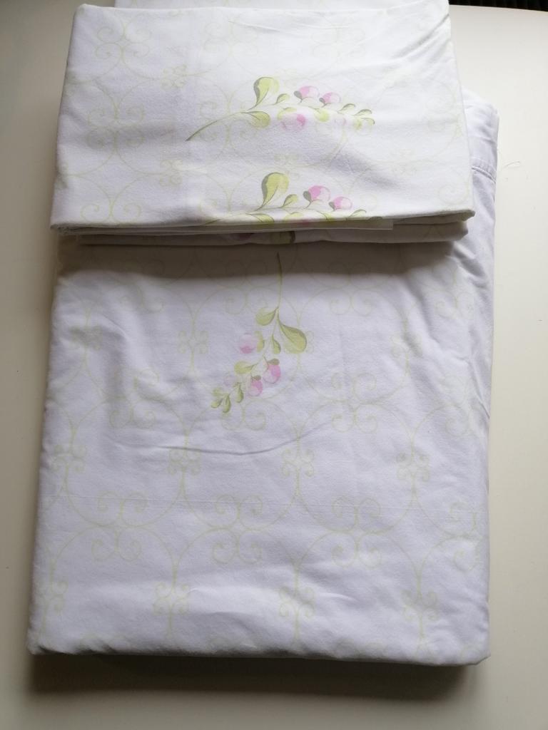 Drap de lit + 2 taies pour lit d'1m60, Ophalen of Verzenden, Gebruikt