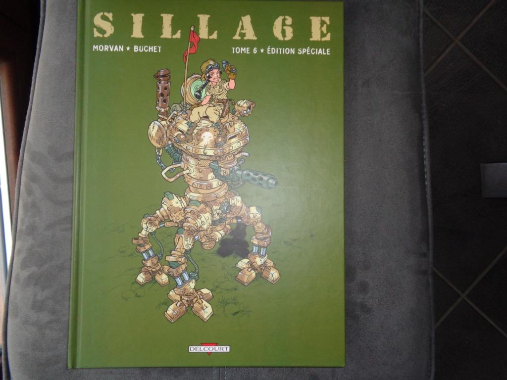 BD "Sillage " n6 édition spéciale 5900 ex., Enlèvement