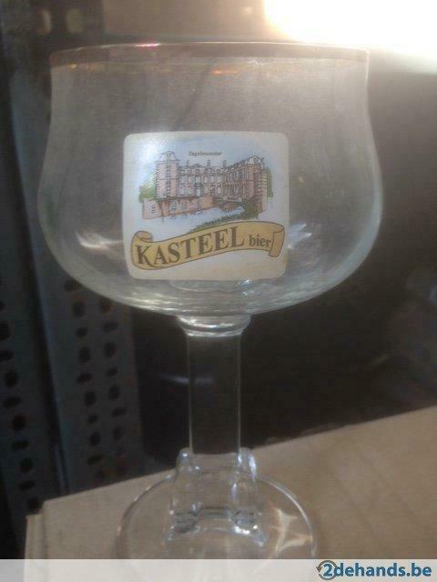 1 x glas kasteelbier, Verzamelen, Biermerken, Ophalen, Nieuw