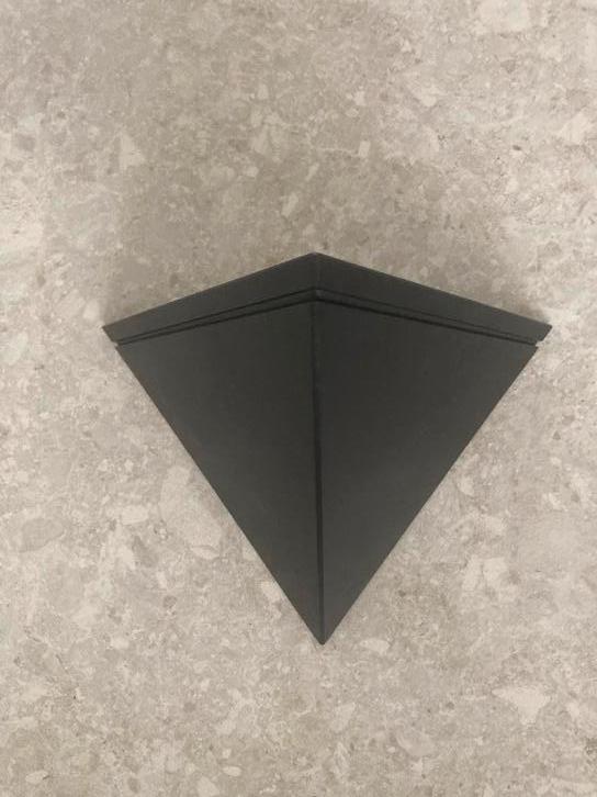 BEGA wandlamp – model 2490 – antraciet – design buitenlamp, Tuin en Terras, Ophalen of Verzenden, Nieuw, Glas, Wandlamp