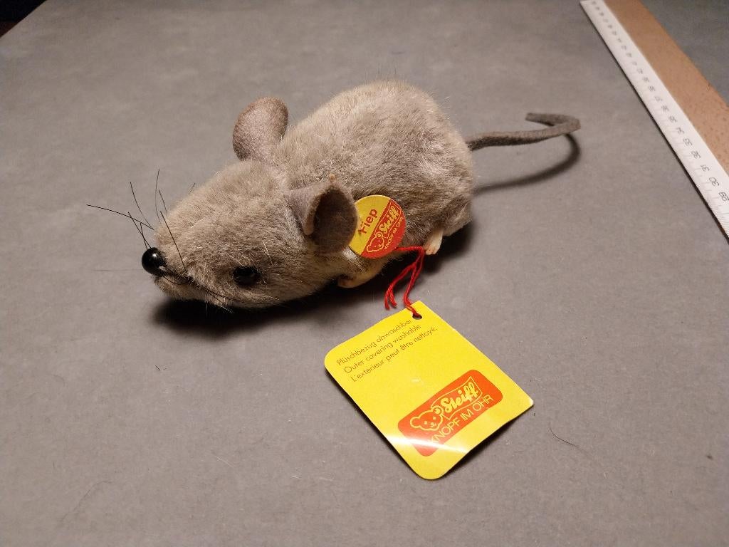 Steiff Fiep muis knuffel, Verzamelen, Ophalen of Verzenden, Steiff