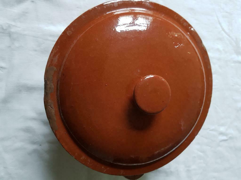Keramiek Vallauris  : Antieke pot met deksel, Antiek en Kunst, Ophalen