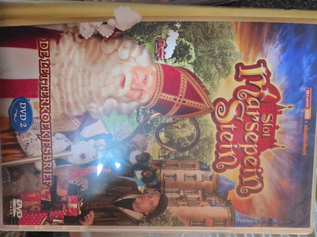 Slot marsepeinstein dvd  de letterkoekjes brief dvd 2, Alle leeftijden, Ophalen of Verzenden, Zo goed als nieuw