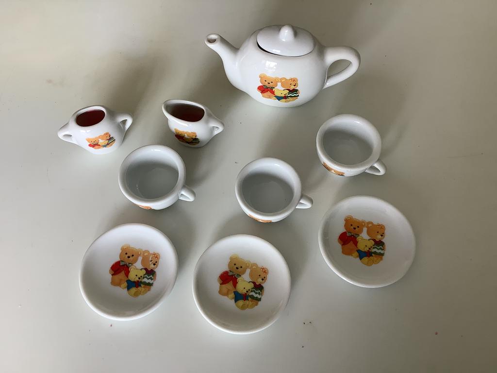 Dînette enfant en porcelaine, Enfants & Bébés, Enlèvement ou Envoi, Utilisé, Matériaux autres, Jouer à la cuisine