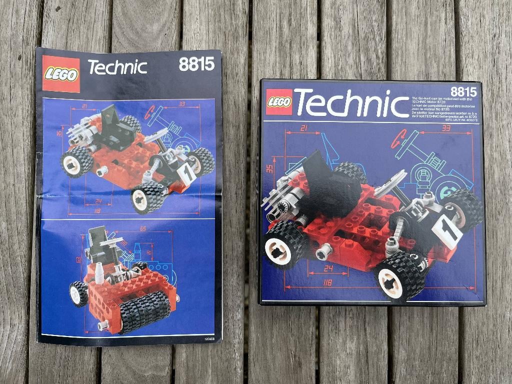 lego technic 8815, Ophalen, Zo goed als nieuw, Complete set, Lego