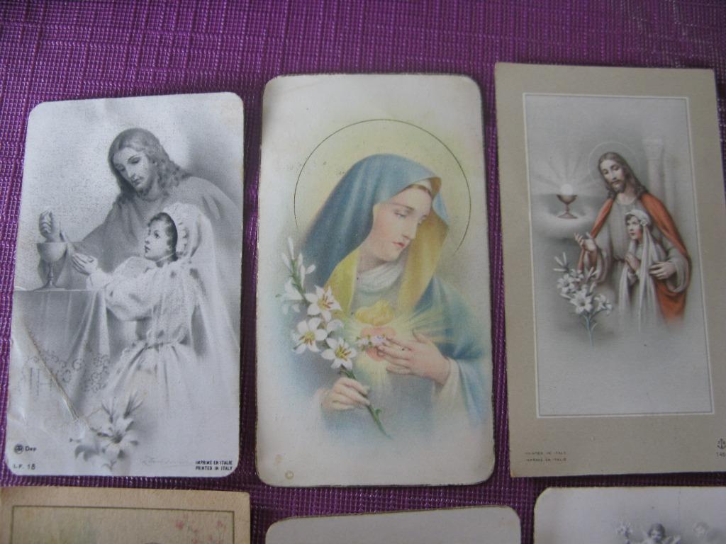 Kommuniekaartjes 1948-1950, Verzamelen, Ophalen, Bidprentje