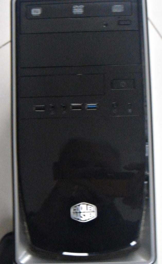 PC tour i3-8100, DDR4 8Gb, SSD 256 Gb, Cooler Master, CD/DVD, Ophalen, Cooler Master, 8 GB, SSD