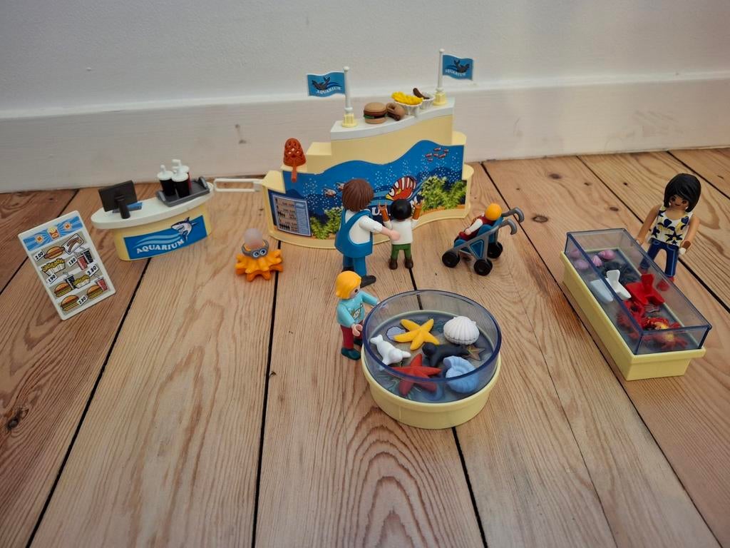 Set Playmobil het aquarium, Ophalen, Zo goed als nieuw