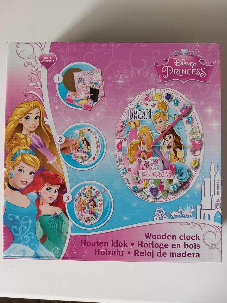 Maak je eigen houten klok. Disney Princess. Volledig. Nieuw, Ophalen, Nieuw, Knutselen