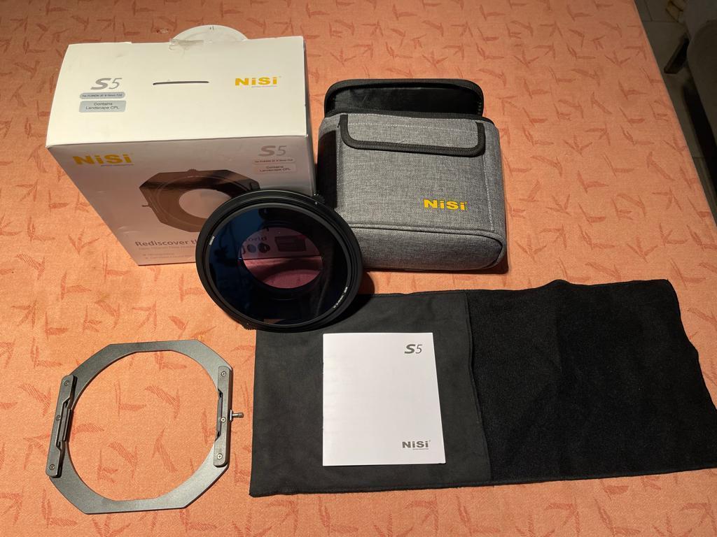 nisi filterholder met landscape filter NC CPL Fujinon S5, Polarisatiefilter, Zo goed als nieuw, 80 mm of meer, Ophalen