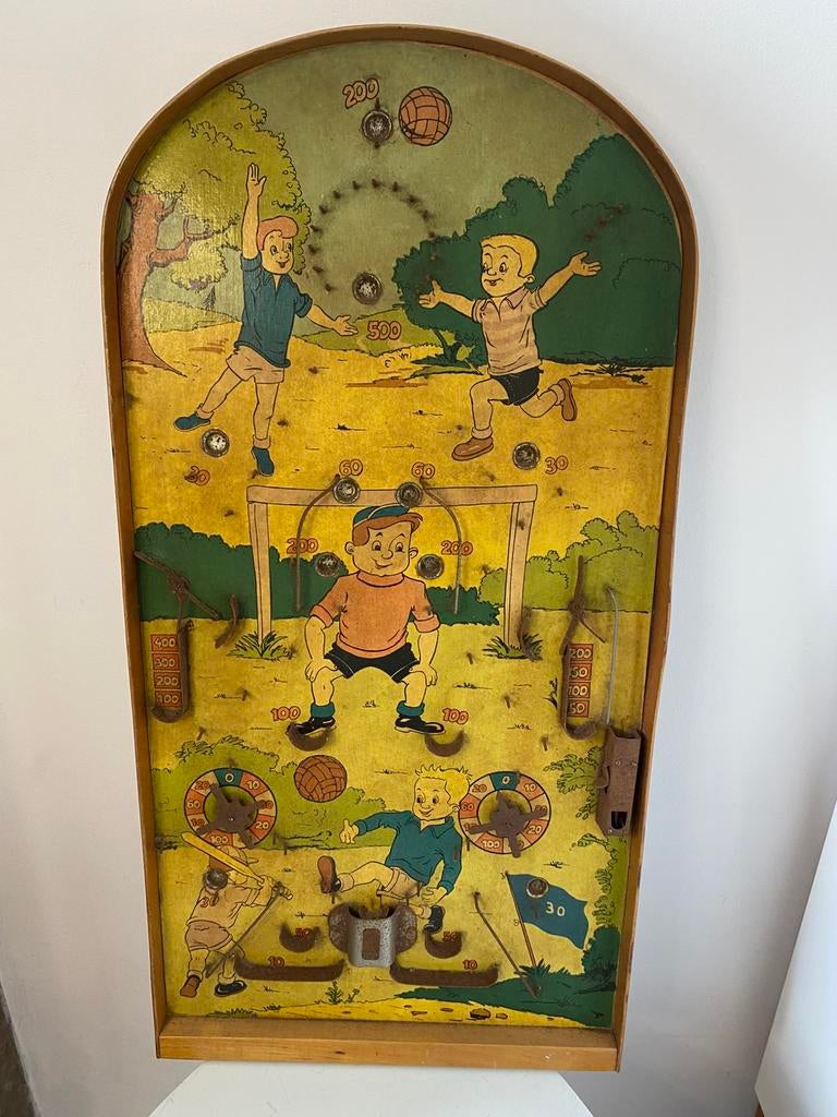 Jeu de table Flipper vintage, Enlèvement ou Envoi