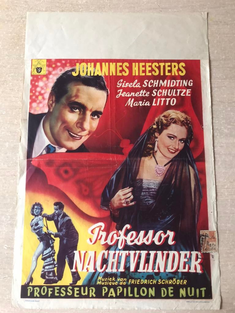 Vintage  filmposters, Deurposter of groter, Ophalen of Verzenden, Film en Tv, Rechthoekig Staand