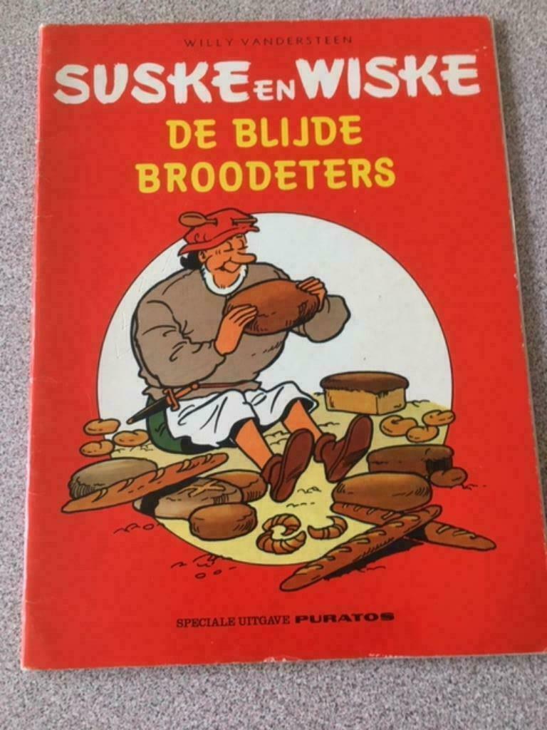Suske en Wiske : de blijde broodeters, Boeken, Eén stripboek, Ophalen of Verzenden, Zo goed als nieuw