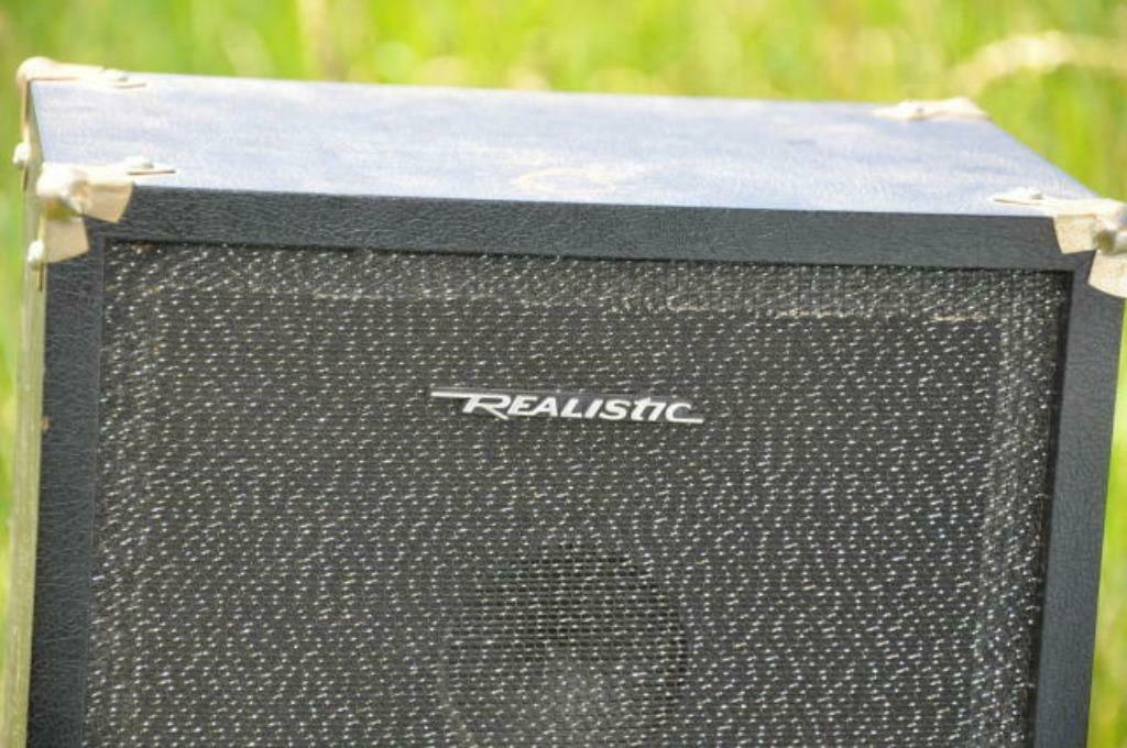 §baffle enceinte realistic vintage, TV, Hi-fi & Vidéo, Enlèvement ou Envoi, Utilisé