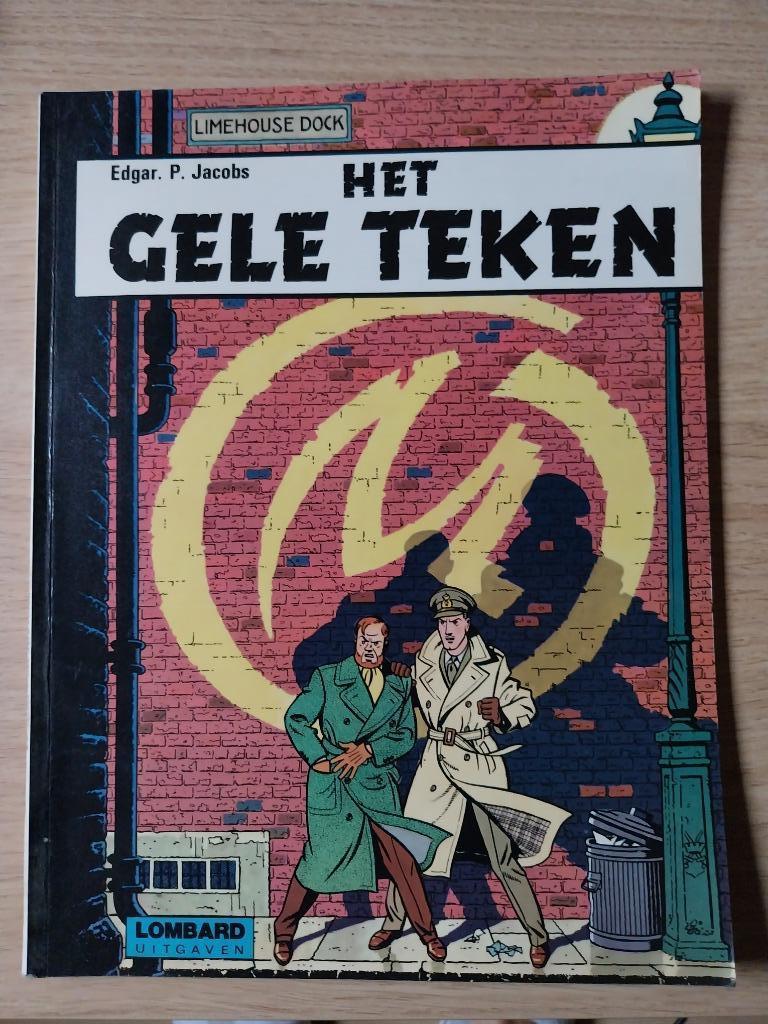 strip Blake en Mortimer - 6 Het gele teken, Enlèvement ou Envoi, Edgar P. Jacobs, Une BD, Comme neuf