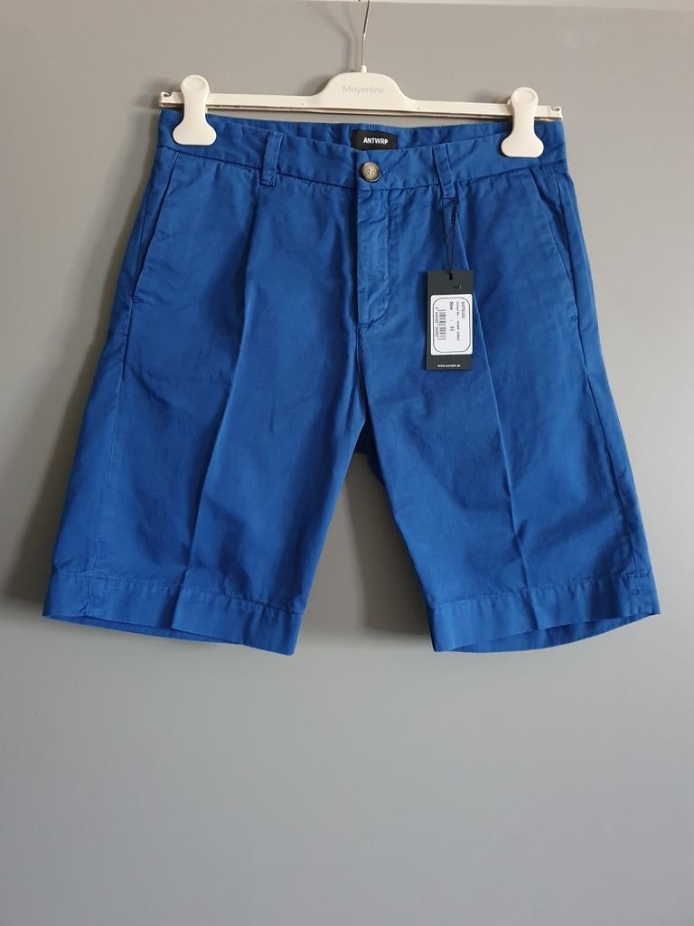 Nieuwe short voor heren van Antwrp maat 31, Ophalen of Verzenden, Nieuw, Blauw, Antwrp
