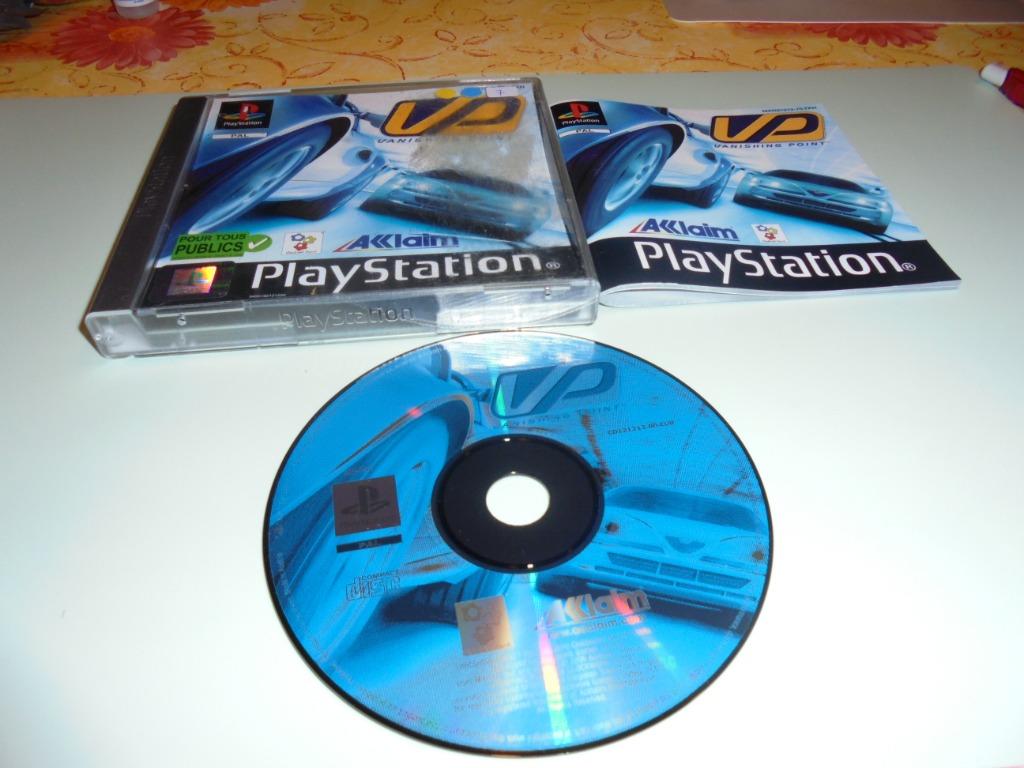Playstation 1 Vanishing Point (orig-compleet), Consoles de jeu & Jeux vidéo, Jeux | Sony PlayStation 1, Enlèvement ou Envoi, 2 joueurs