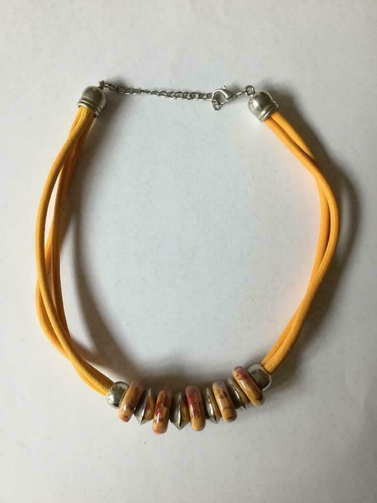 Collier, Bijoux, Sacs & Beauté, Colliers, Enlèvement, Utilisé, Jaune