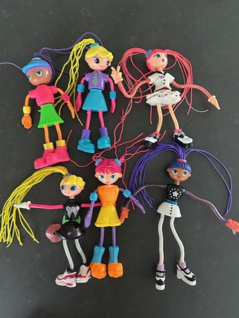 Betty Spaghetty poppetjes, Enlèvement, Utilisé