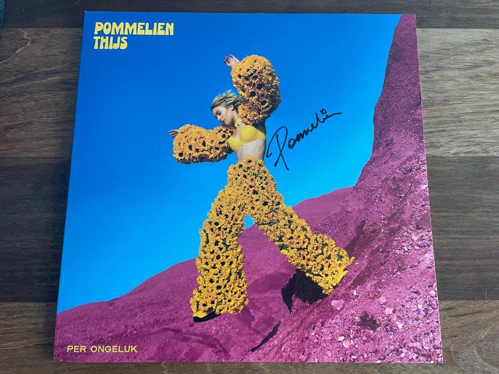 Vinyl LP Pommelien Thijs Per Ongeluk GESIGNEERD NIEUW Meau, Ophalen of Verzenden, Nieuw in verpakking, 12 inch, Pop