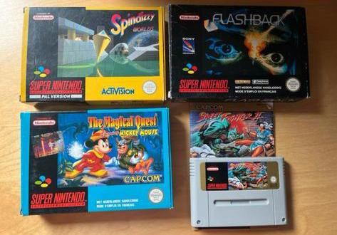SNES nintendo games CIB (laatste stuks), Consoles de jeu & Jeux vidéo, Jeux | Nintendo Super NES, 1 joueur, Enlèvement, Comme neuf