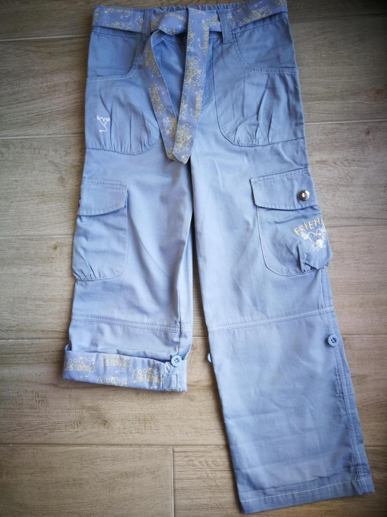 NIEUW - blauwe broek 2 in 1 - Tik & Tak - maat 116, Broek, Meisje, Tik & Tak, Ophalen of Verzenden