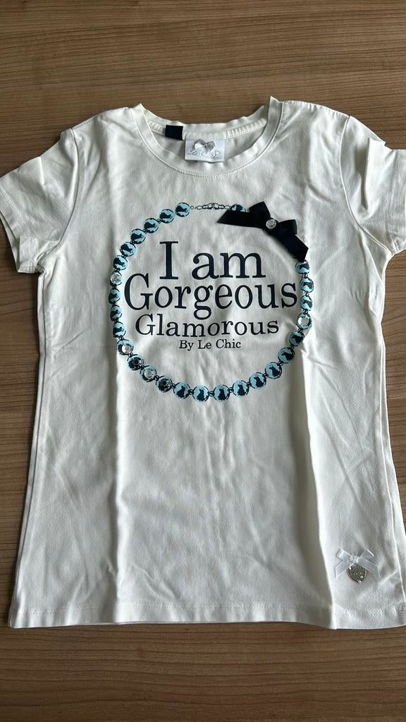 T-shirt Le Chic - maat 140 - 10 jaar, Kinderen en Baby's, Gebruikt, Meisje, Le Chic, Ophalen of Verzenden