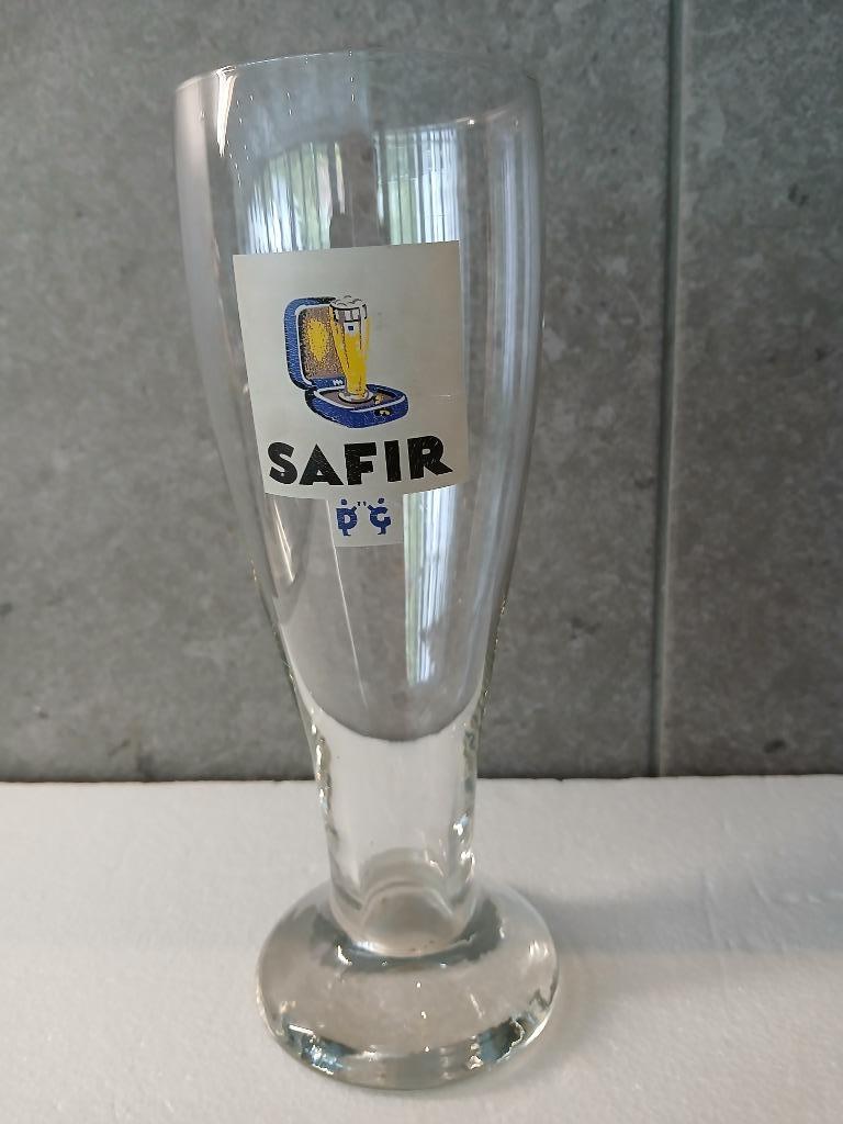 Ancien verre flute SAFIR de la brie De Geest d'Alost en parf, Enlèvement ou Envoi, Comme neuf, Verre ou Verres, Autres marques