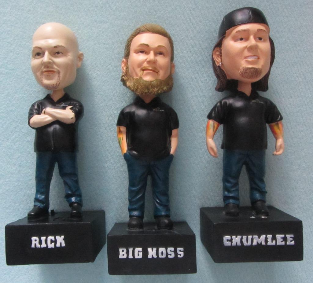 Pawn Stars - Bubble head poppetjes van de hoofdrolspelers, Collections, Jouets miniatures, Utilisé, Envoi