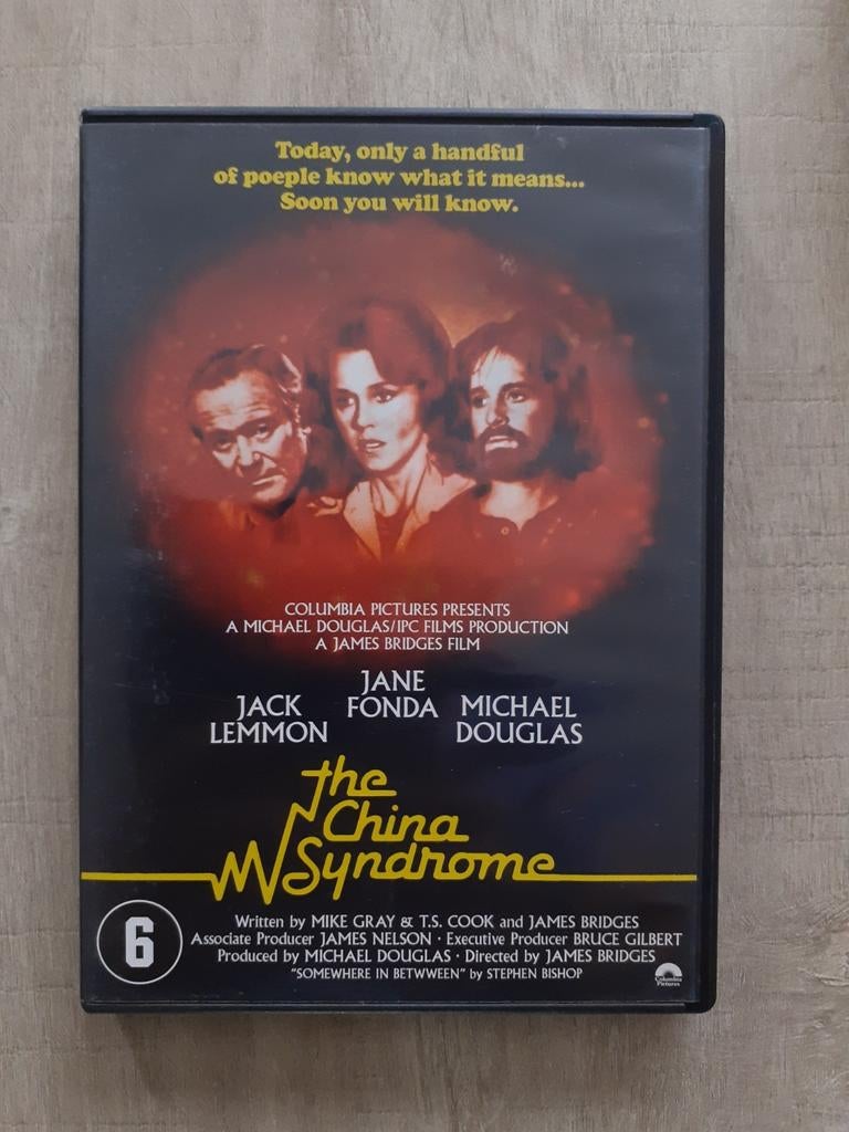 Het Chinese syndroom (Jane Fonda- Michael Douglas) Dvd, Ophalen of Verzenden, Zo goed als nieuw
