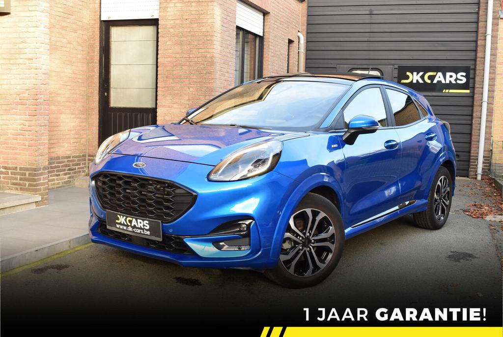 Ford, Puma, 1.0 EcoBoost Hybrid Aut. ST-LINE - NAVI / PANO, 0 min, Puma, Bruin, 0 kg