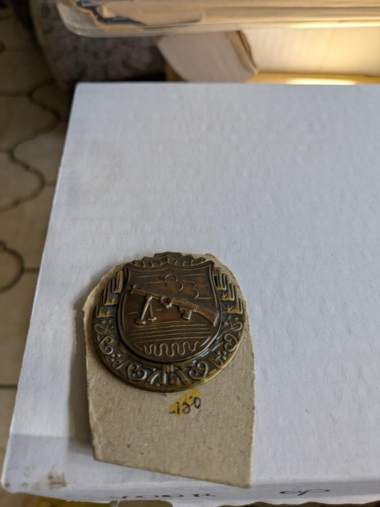 Tsjechië kenteken leger, Verzamelen, Ophalen of Verzenden, Landmacht, Embleem of Badge