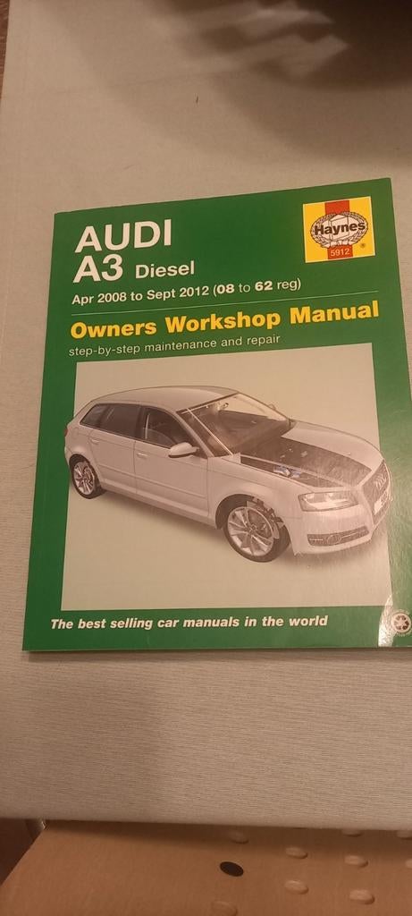 Audi A3 Manual Diesel haynes vraagbaak, Ophalen of Verzenden
