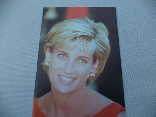 prinses diana, Verzamelen, Bidprentjes en Rouwkaarten, Ophalen of Verzenden, Bidprentje