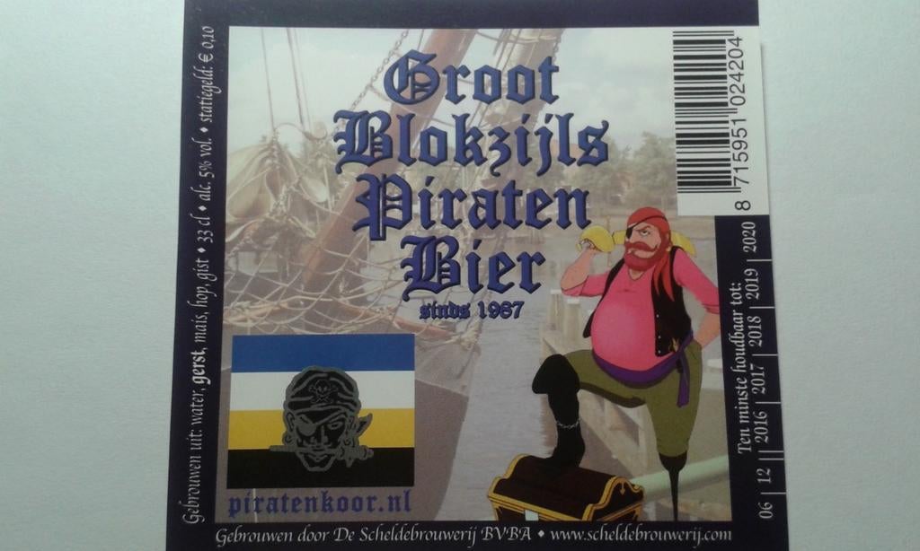 Étiquette de bière de la brasserie Scheldt, Enlèvement ou Envoi, Neuf