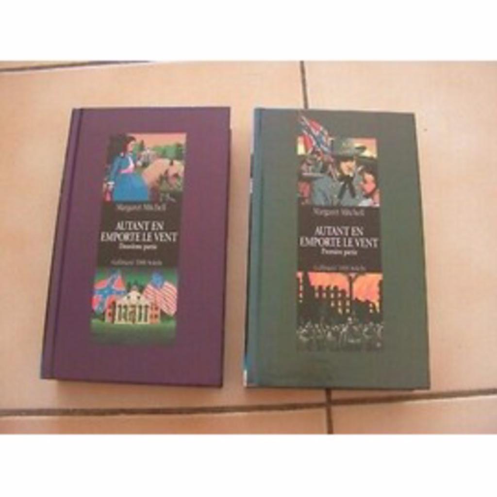 Autant en emporte le vent Tomes I & II/Gallimard-1000 soleil, Enlèvement ou Envoi, Comme neuf, Amérique