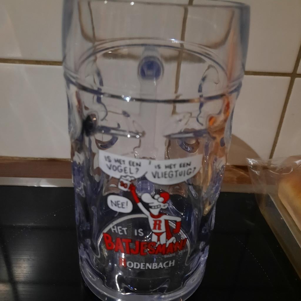 Rodenbach glas 0,5 Liter . Collectors item . In kunststof ., Verzamelen, Glas en Drinkglazen, Ophalen of Verzenden, Zo goed als nieuw