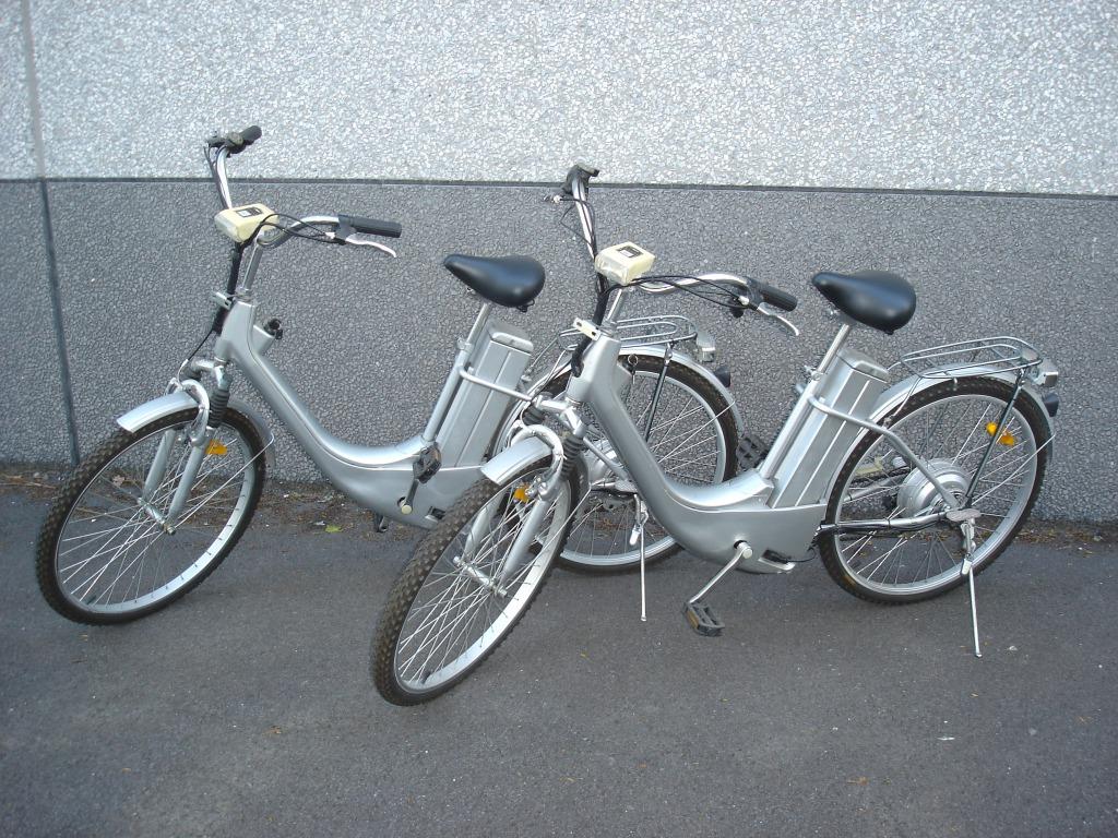 Elektrische fietsen, Ophalen, Gebruikt