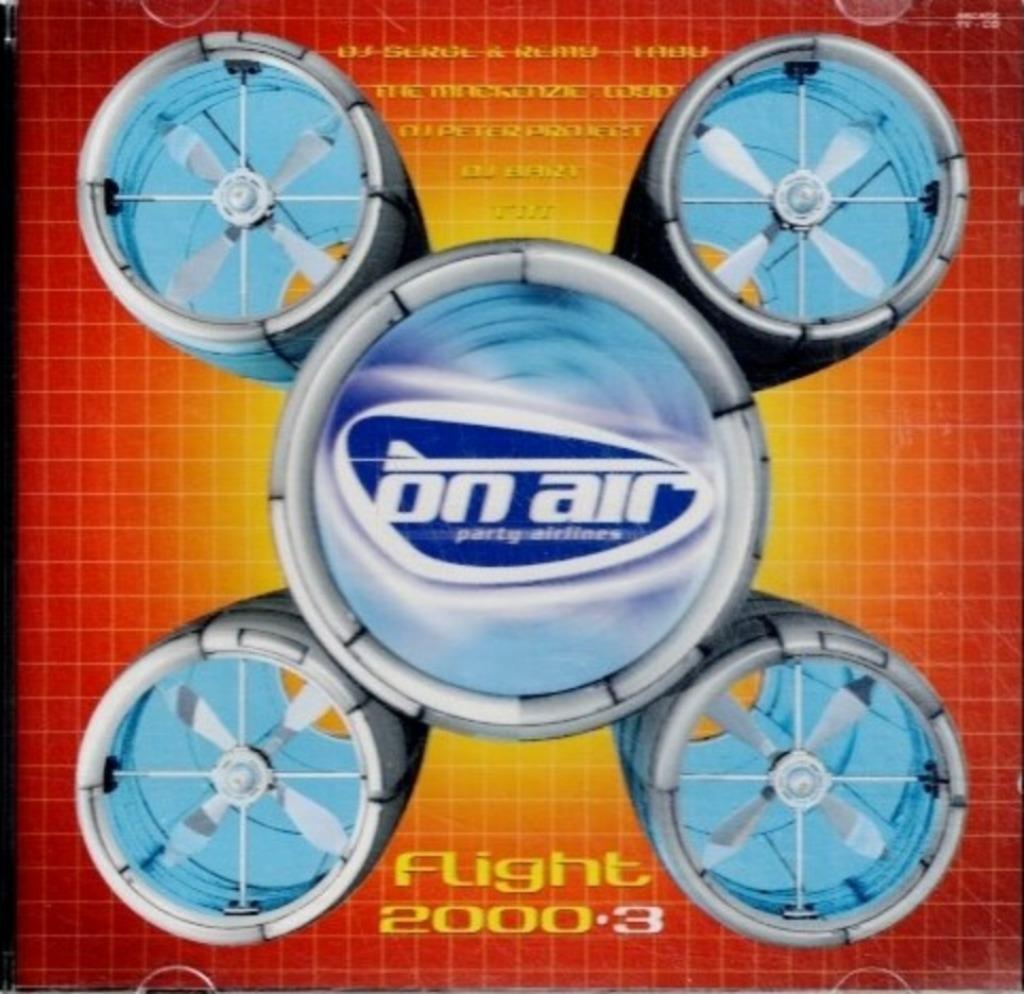 cd   -   On Air Party Airlines - Flight 2000•3, Cd's en Dvd's, Cd's | Overige Cd's, Ophalen of Verzenden