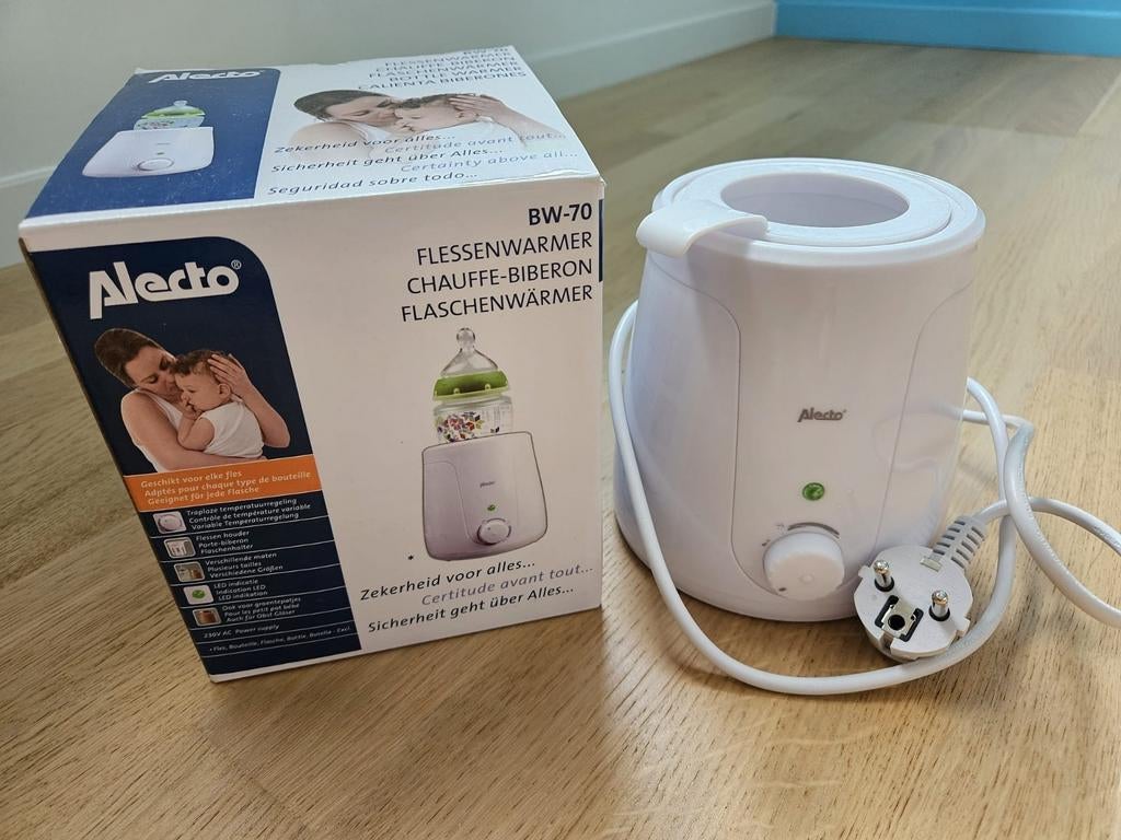 Alecto flessenwarmer, Ophalen of Verzenden, Zo goed als nieuw