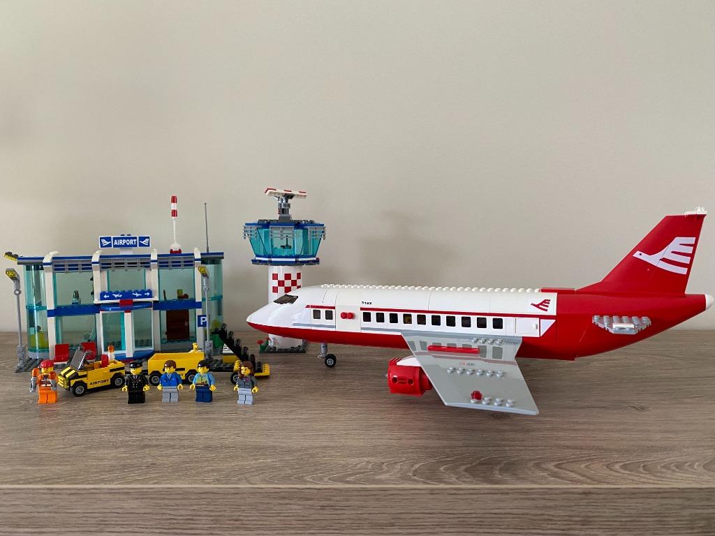 Lego City 3182 Luchthaven, Ophalen, Zo goed als nieuw, Complete set, Lego