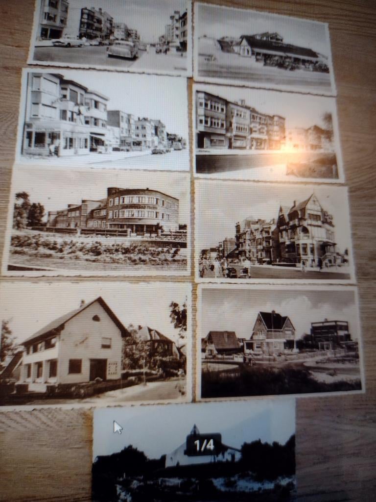 LOT: 9 OUDE POSTKAARTEN ST.IDESBALD (KOKSIJDE) W.Vlaanderen, Enlèvement ou Envoi, Non affranchie, Flandre Occidentale