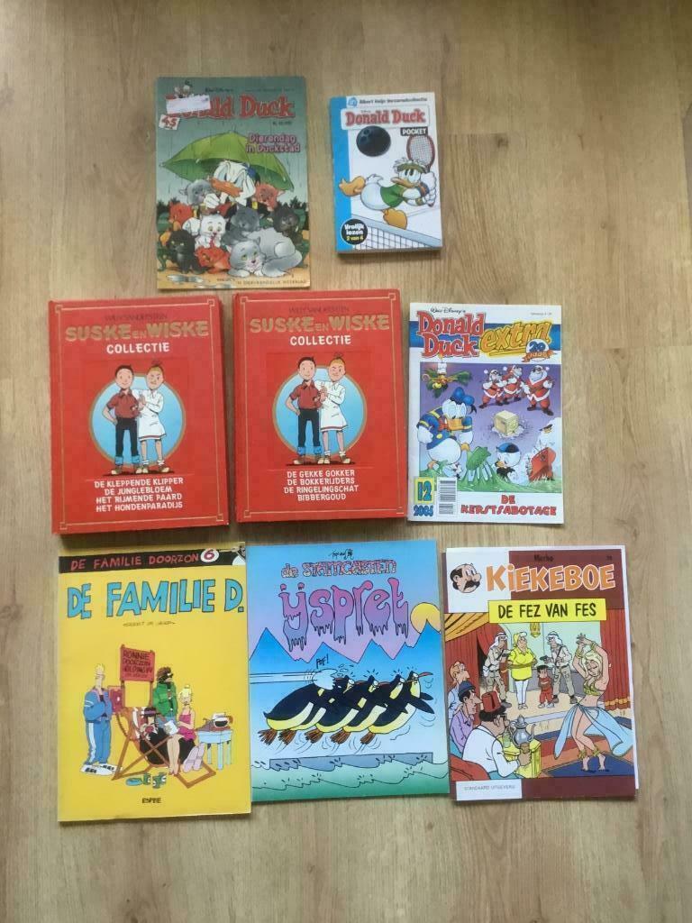 Stripboek stripomnibus : Duck, Suske en Wiske , Doorzon etc, Plusieurs BD, Enlèvement ou Envoi, Utilisé, Willy Vandersteen
