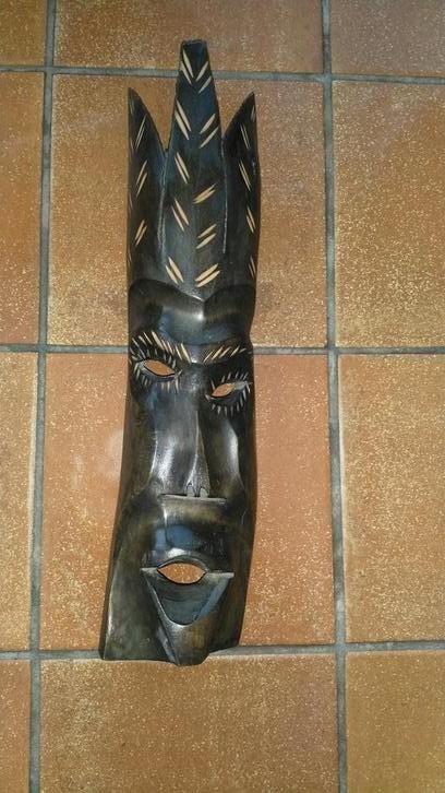 Houten Masker, Antiek en Kunst, Kunst | Beelden en Houtsnijwerken, Ophalen of Verzenden