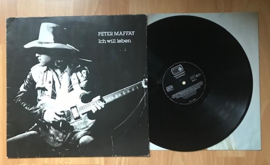 LP PETER MAFFAY - ICH WILL LEBEN - GERMAN POPMUSIC, Cd's en Dvd's, Vinyl | Pop, Gebruikt, 12 inch, Ophalen of Verzenden