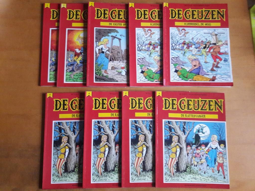De Geuzen strips pakket nrs 1 tem 6, Boeken, Ophalen of Verzenden, Gelezen, Willy Vandersteen