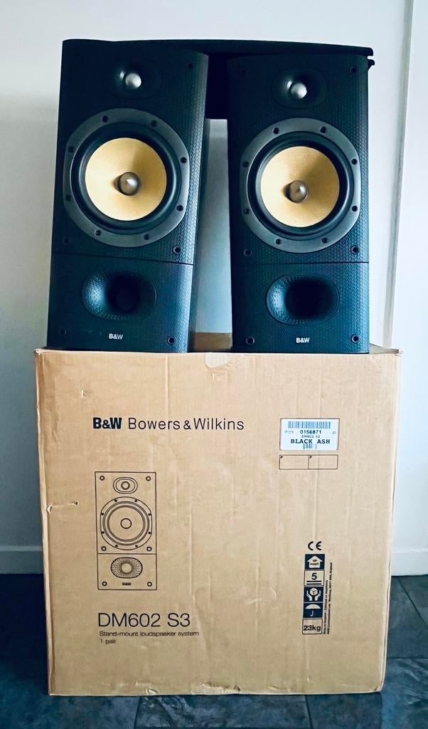 B&W 602 S3, Audio, Tv en Foto, Luidsprekerboxen, Ophalen of Verzenden, Zo goed als nieuw