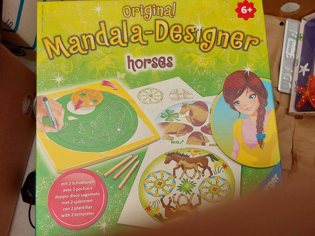 Mandala designer -paarden, Ophalen of Verzenden, Zo goed als nieuw