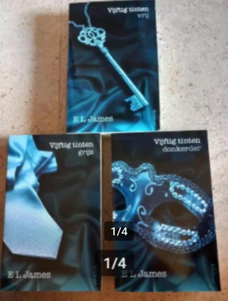 Vijftig tinten trilogie, Ophalen of Verzenden, Zo goed als nieuw, E.L. James